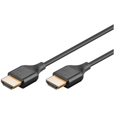 goobay HDMI-Kabel HDMI 2.0 + LAN 2.0 m Image
