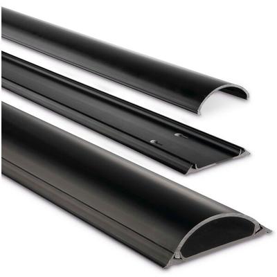 Hama Kabelkanal halbrund PVC 1 m schwarz schwarz