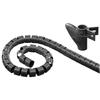 goobay Kabelschlauch 2.5 m schwarz