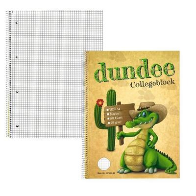 Dundee 5x Collegeblöcke A4 kariert Image