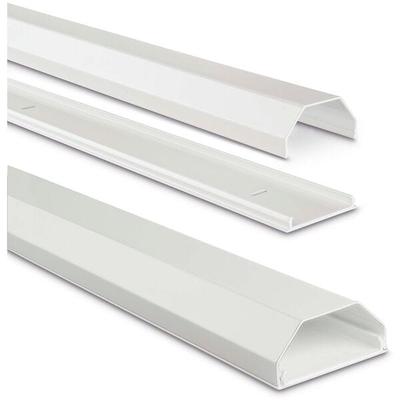 Hama Kabelkanal eckig Alu 1.1 m weiß weiß