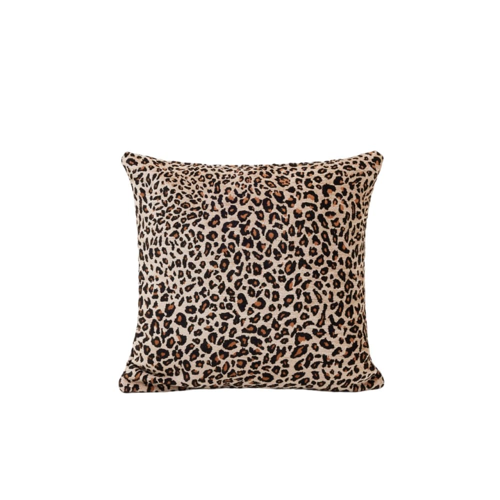 Housse de coussin en viscose naturel 40x40 cm