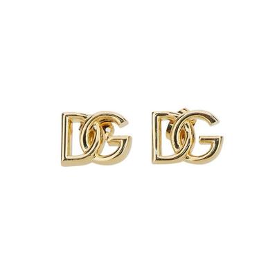 Earrings With Dg Logo - Metallic - Dolce & Gabbana Earrings