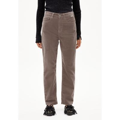 AAIKALA CORDUROY - Frauen Regular Fit Webhosen - braun (Größe: 33/32) Image