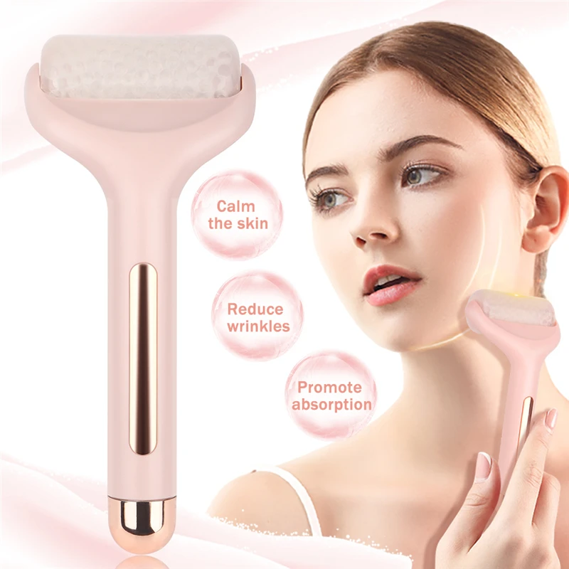Eis Gesicht Roller Massage Haut Hebe Werkzeug Facelift Massage Körper Hals Haut Straffen Anti-falten Schmerzen Relief Hautpflege werkzeuge Image