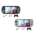 Console di gioco retrò M22 Pro 64 GB Display IPS da 5,0 pollici Supporto joystick LED RGB LINUX/Emelec 4.3 per lettore video PS1 A
