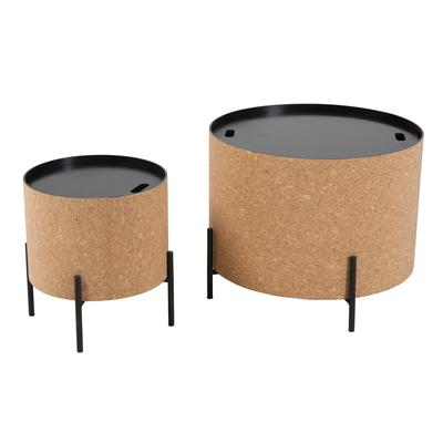 Möbilia »Emanuel« Couchtisch 2er-Set aus Kork Image