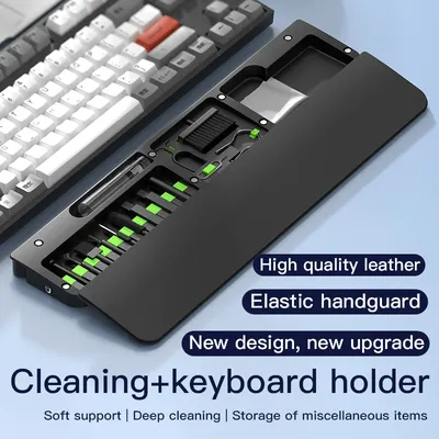 Cleaning set: Computer keyboard cleaning brush, headphones, IPad, mobile phone cleaning pen, keyboard, camera cleaning brush