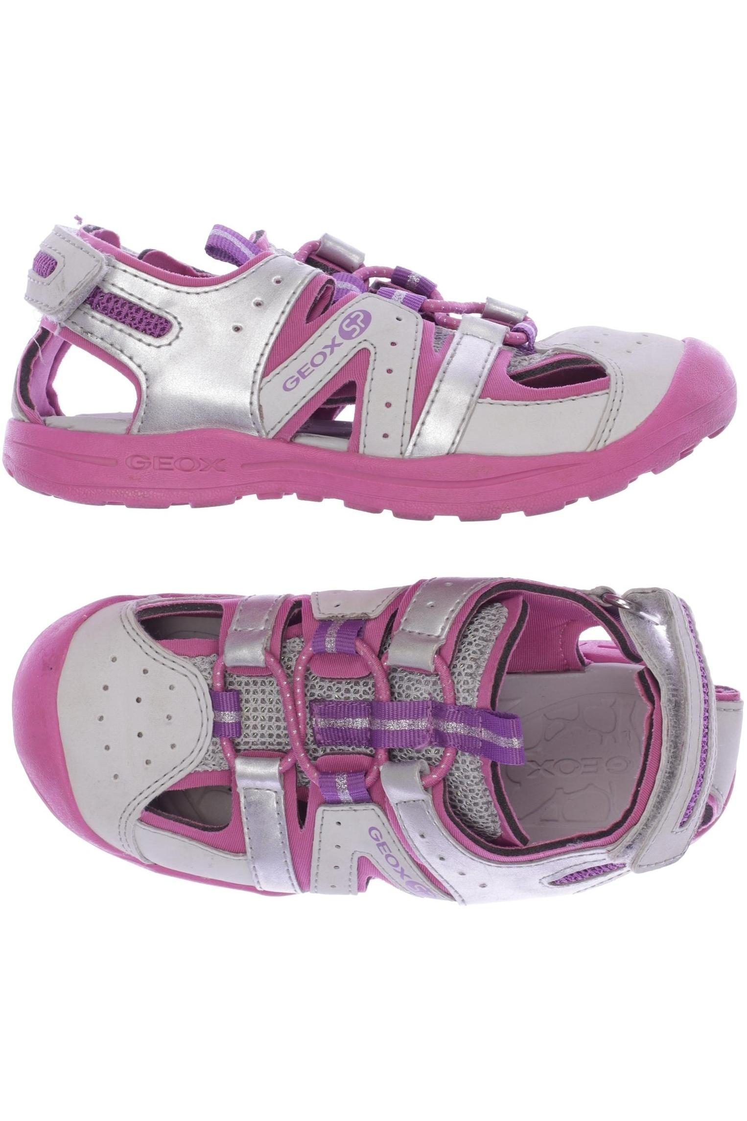Geox Mädchen Kinderschuhe, Gr. 28, grau, kein Etikett Image
