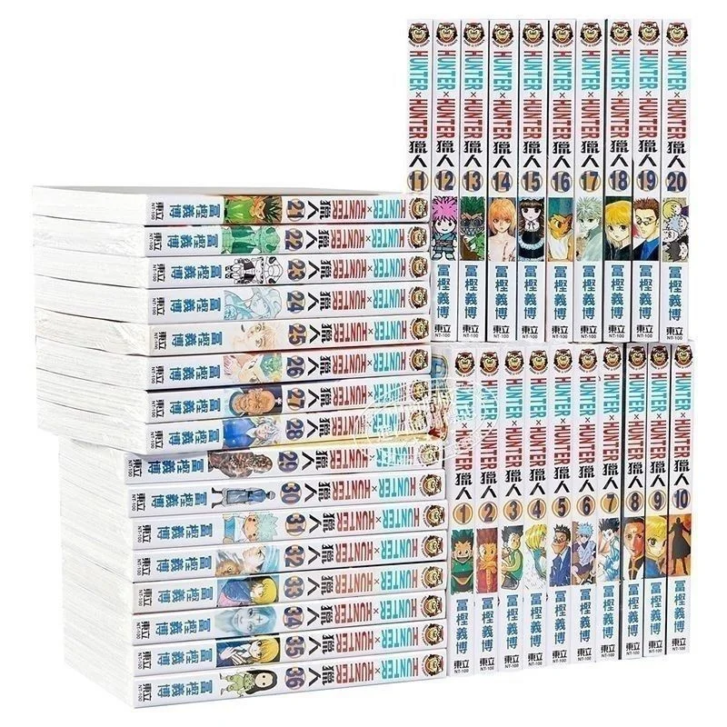 Hunter Comic Buch Yoshihiro Togashi Chinesisches traditionelles 1-36 Suspense Comic-Buch