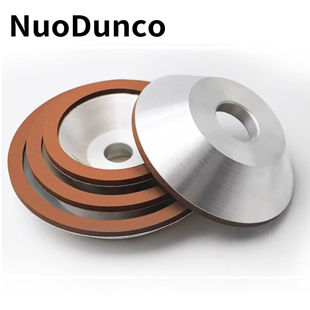 75/100/125/150mm Harz Diamant Schleifscheibe Tasse Schleifwerkzeug zum Polieren Fräser Schleifscheibe Metall Sägeblatt Scharf Image