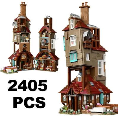 2405PCS 76437 Magie Burg Die Burrow Bausteine Modell Kit Ziegel Spielzeug Für Kinder Weihnachten Geburtstag Geschenke Erwachsene Image
