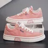 Heißer Verkauf Rosa männer Vulkanisierte Schuhe Mode Sommer Leinwand Schuhe Männer Bord Schuhe Atmungsaktive Flache Mann Casual Schuhe zapatos hombre