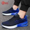 YRZL Herrenschuhe, atmungsaktiv, für Herren, Turnschuhe, Luftpolster, Freizeitschuhe, höhenvergrößernde Mesh-Schnürschuhe, Outdoor-Reiseschuhe, Größe 39–46