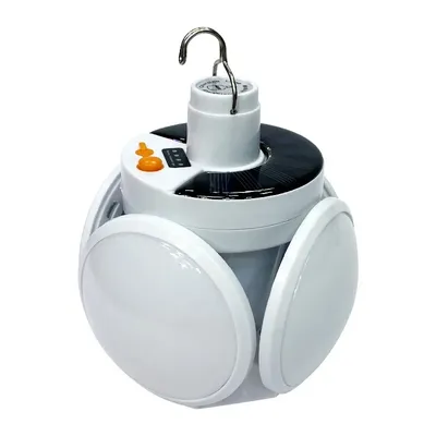 Camping Fußball Licht Tragbare Falten Camping Lampe Fernbedienung USB Solar Lade Beleuchtung Outdoor Camping Licht Ausrüstung Liefert