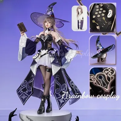Honkai: Star Rail Herta Cosplay Spiel The Herta Cosplay Kostüme Halloween Uniformen Sets Perücke Kleidung Cosplay Image