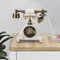 Vintage Rotary Telephone, Dial Telephone Old Fashioned Landline Phones Statue Antique Look Phone Home Desk Gift Decorative