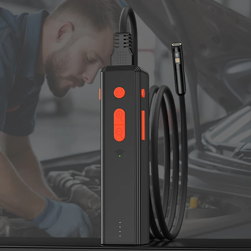 Industrielle WIFI Endoskop Rohr Inspektion Endoskop USB Sonde Autofokus Kamera HD1080P Single Dual Triple Objektiv Wasserdichte LEDs Image