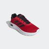 Walkingschuh ADIDAS SPORTSWEAR "CLOUDFOAM COMFY", Gr. 44, rot (better scarlet, core schwarz, cloud weiß), Textil, Synthetik, sportlich, Schuhe