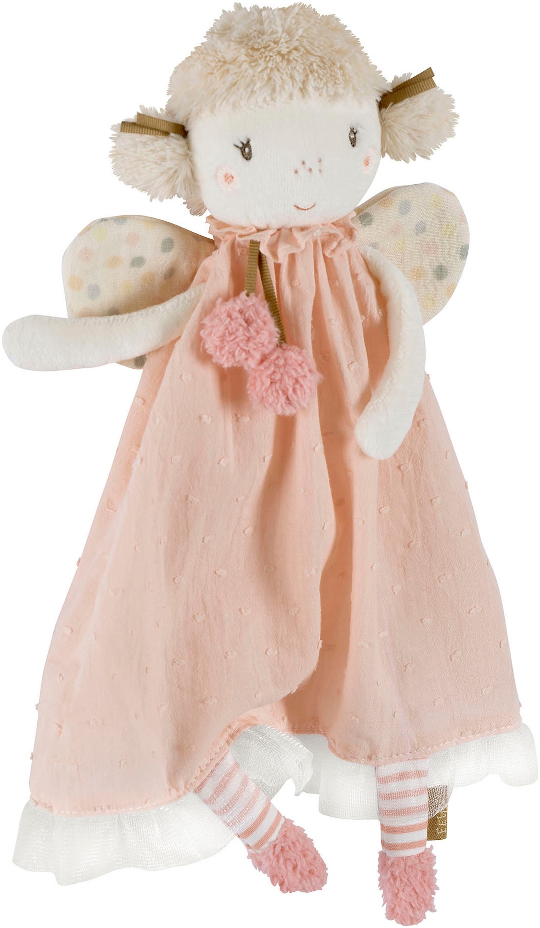 Schmusetuch FEHN "feehnLAND, Fee", Baby, rosa (rose), Plüsch, Baumwolle, Schnuffeltücher Image
