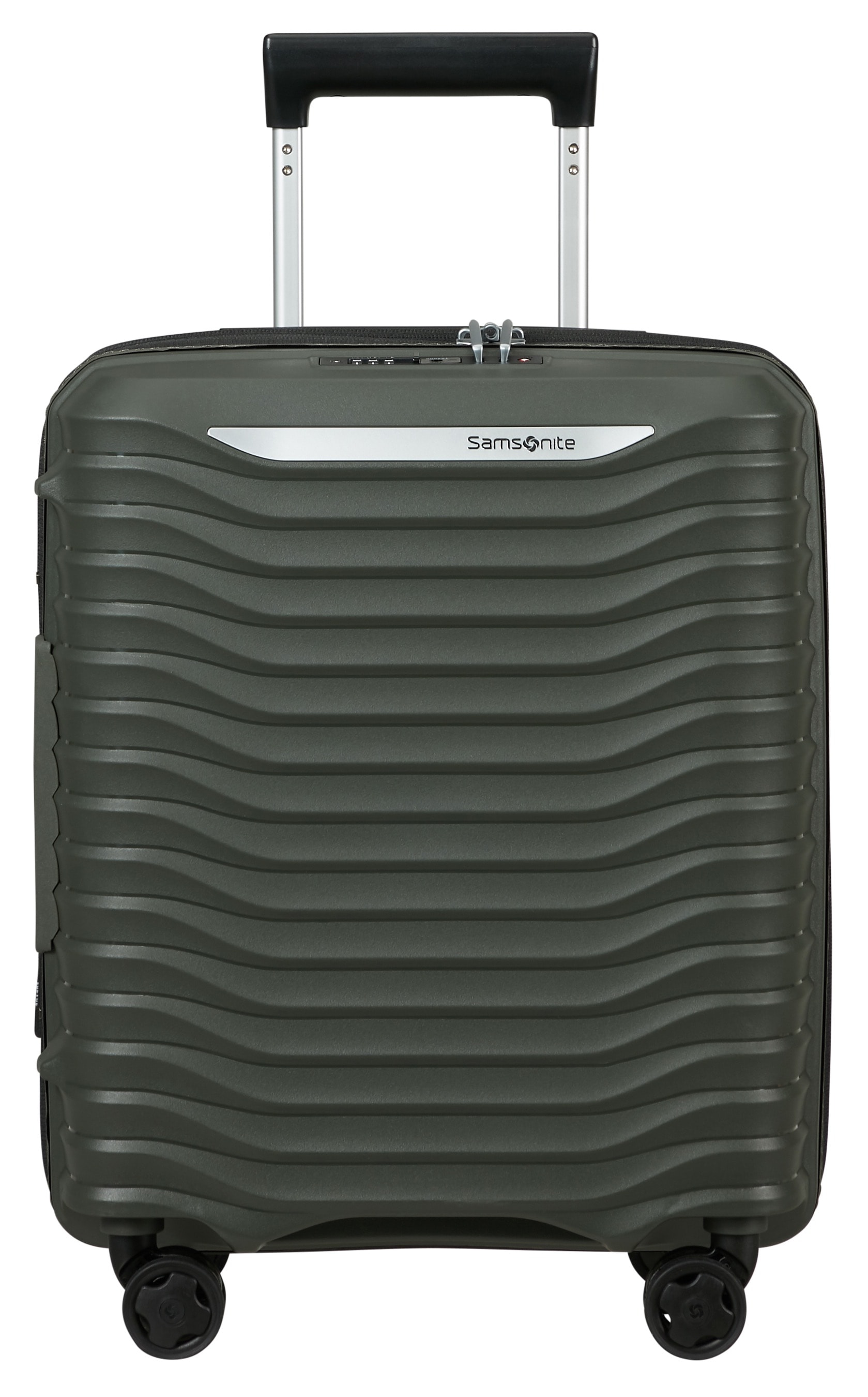 Hartschalen-Trolley SAMSONITE "UPSCAPE, verschiedene Größen und Farben", Gr. B/H/T: 36 x 45 x 20 28, grün (climbing ivy), Polypropylen, Koffer, Handgepäck-Koffer TSA-Zahlenschloss Volumenerweiterung Image