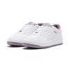 Sneaker PUMA "COURT CLASSY", Gr. 39, puma weiß, plum jam, puma silber, Synthetik, sportlich, Schuhe