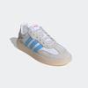 Sneaker ADIDAS SPORTSWEAR, Gr. 40, cloud weiß, semi blau burst, semi impact orange, Leder, Textil, sportlich, Schuhe, Design auf den Spuren des adidas Handball Spezial