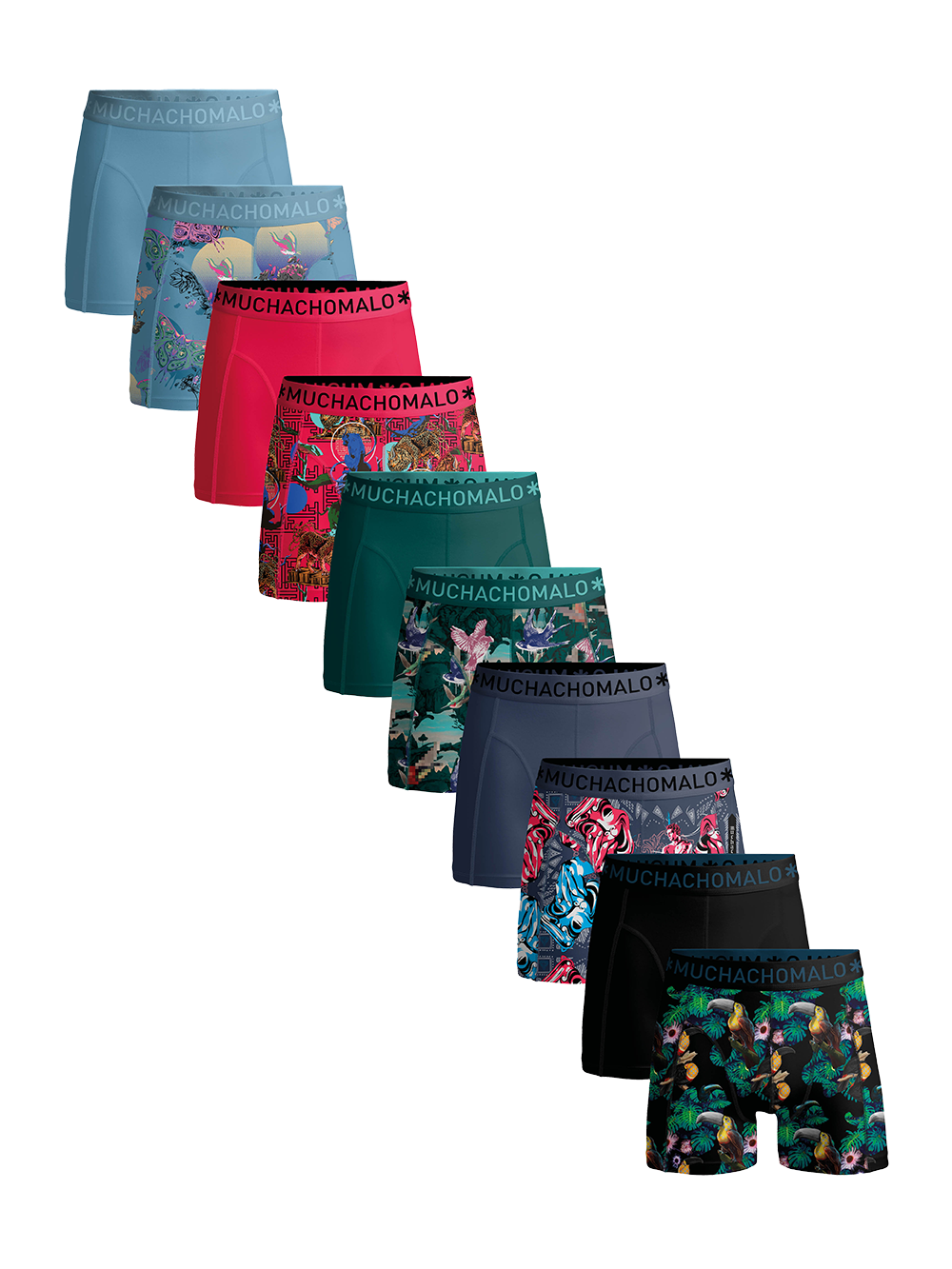 Muchachomalo Herren Boxer Shorts - 10er Pack - Herren Unterwäsche Image