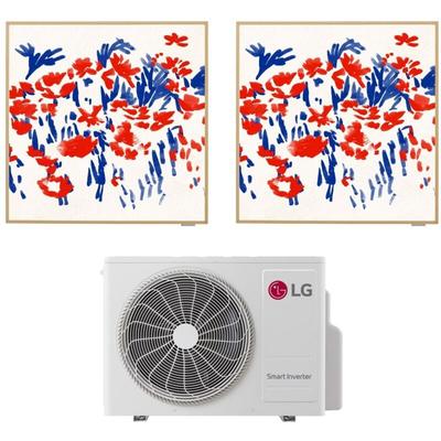 LG - Dual Split Inverter-Klimagerät Serie artcool gallery 9+12 mit MU2R17 R-32 Wi-Fi Optional Image