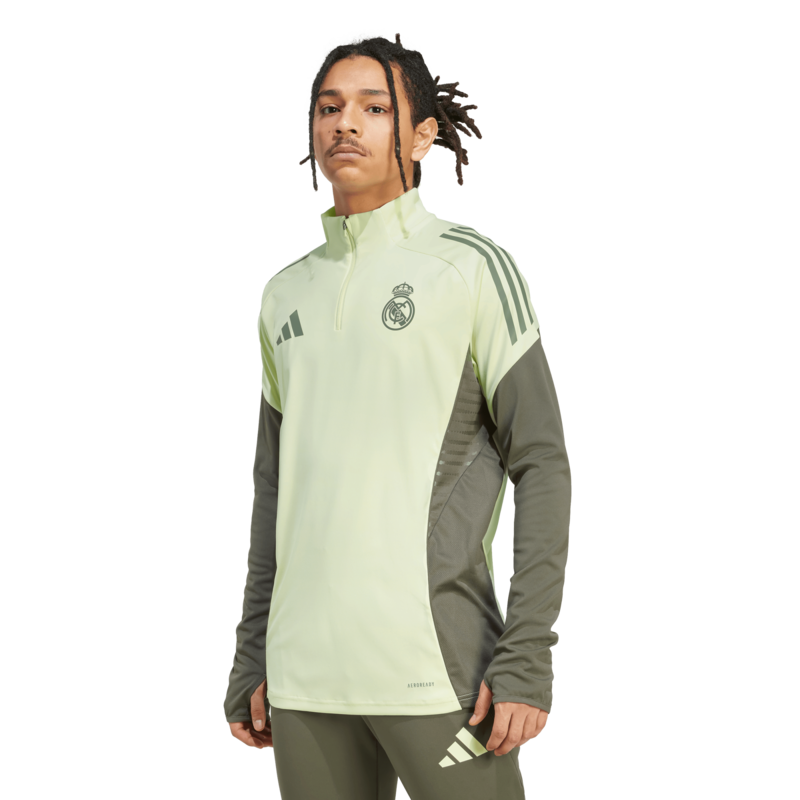 Real Madrid adidas Trainingsoberteil - Grün Image
