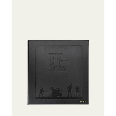 Graphic Image Terry O'Neill's Rock N Roll Album Leather Bound Book - Personalized