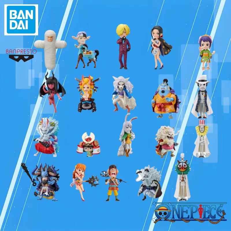 BANDAI BANPRESTO ONE PIECE WCF l'isola dei fantasmi-5-6-7-8 periferiche di animazione modello Garage Kit ornamenti regalo preferito per ragazzi
