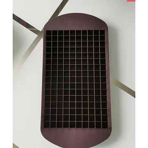 160 Fächer Silikon-Eiswürfel, gefrorene Mini-Eiswürfelschale in Lebensmittelqualität, kleine quadratische Eisform zur Aufbewahrung von Getränken, Lebensmittelaufbewahrung, leicht zu lösender, Image