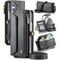 Handy Hülle Handyhüllen Für Samsung Galaxy Z Fold 7 Brieftaschenhülle Reisverschluss Vollschutz mit Trageriemen TPU PU-Leder