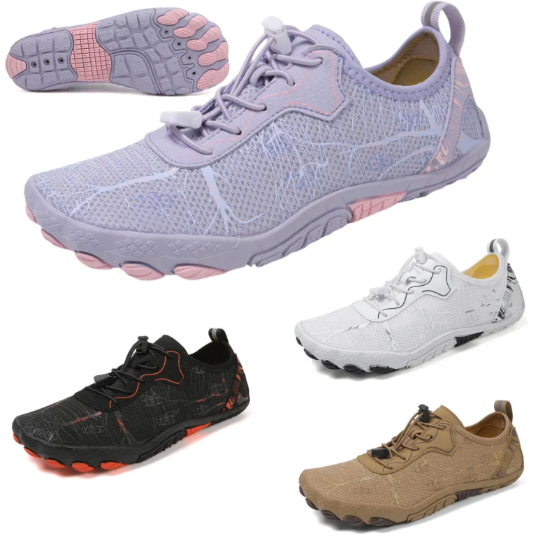 Wasserschuhe für Herren und Damen, Barfußschuhe, schnell trocknende Schuhe, Strandwasserschuhe, leichte Sportschuhe, Surfen, Angeln Image
