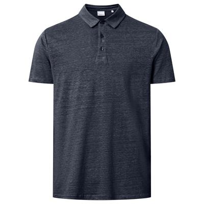 KnowledgeCotton Apparel - Linen Polo - Polo-Shirt Gr M blau Image