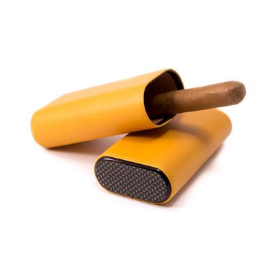 Bey-Berk Telescoping Carbon Fiber 3-Cigar Holder