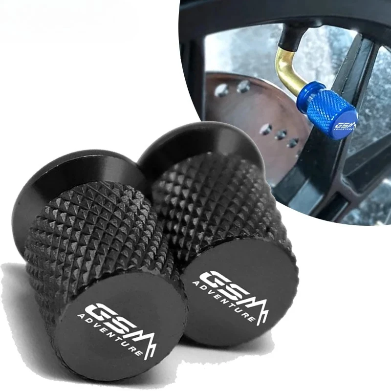 Neue Für BMW R1200GS LC R1250GS F750GS F850GS ADV Abenteuer R 1200 GSA 1250GSA Motorrad Zubehör CNC Reifen Ventil Kappen Abdeckung Image