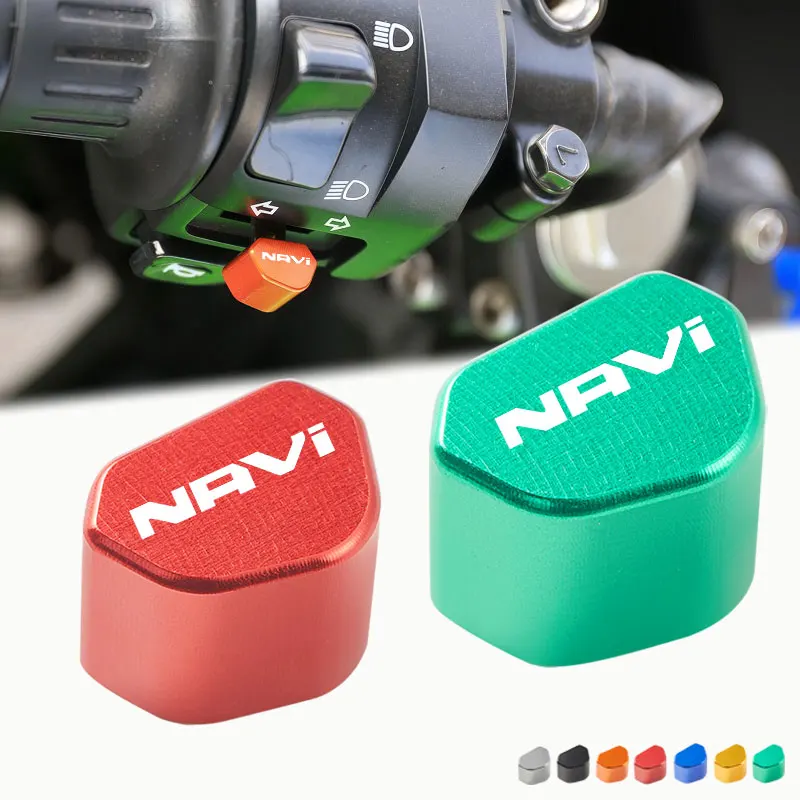 Für HONDA DREAMWING Navi 110 Navi 110 2016-2022 2023 2024 Motorrad CNC Schalter Taste Blinker Schalter Schlüssel kappe Image