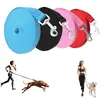 Nylon-Hunde-Trainingsleine, 2 cm breit, 4,5 m/6 m/10 m/30 m lange Leine für kleine/mittlere/große Hunde, Zug, Camping, Hinterhof