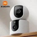 XIAOMI Smart Camera C300 Versione doppia fotocamera, 360 ° WiFi da 3 MP 6, baby monitor di sicurezza domestica, telecamera per animali domestici, versione cinese con adattatore