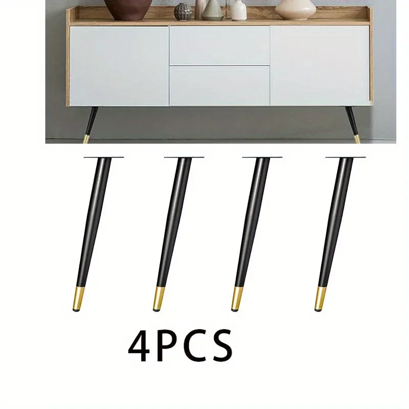 4 stücke Möbel Bein Zubehör Möbel Beine Metall Möbel Ersatz Sofa Wohnzimmer Schlafzimmer Tisch Schrank TV Stand Füße
