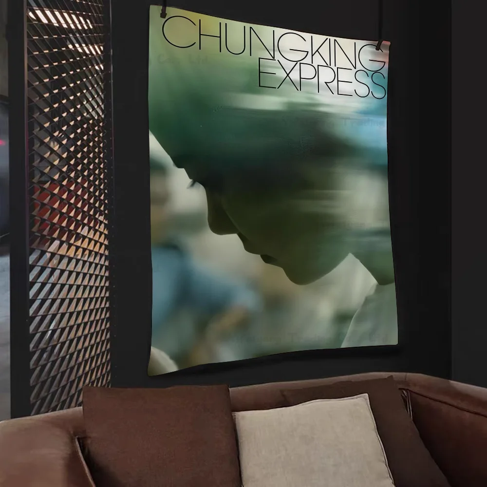Movie Wong Kar Wai Printed Large Wall Tapestry Cheap Hippie Wall Hanging Bohemian Wall Tapestries Mandala Home Decor Image