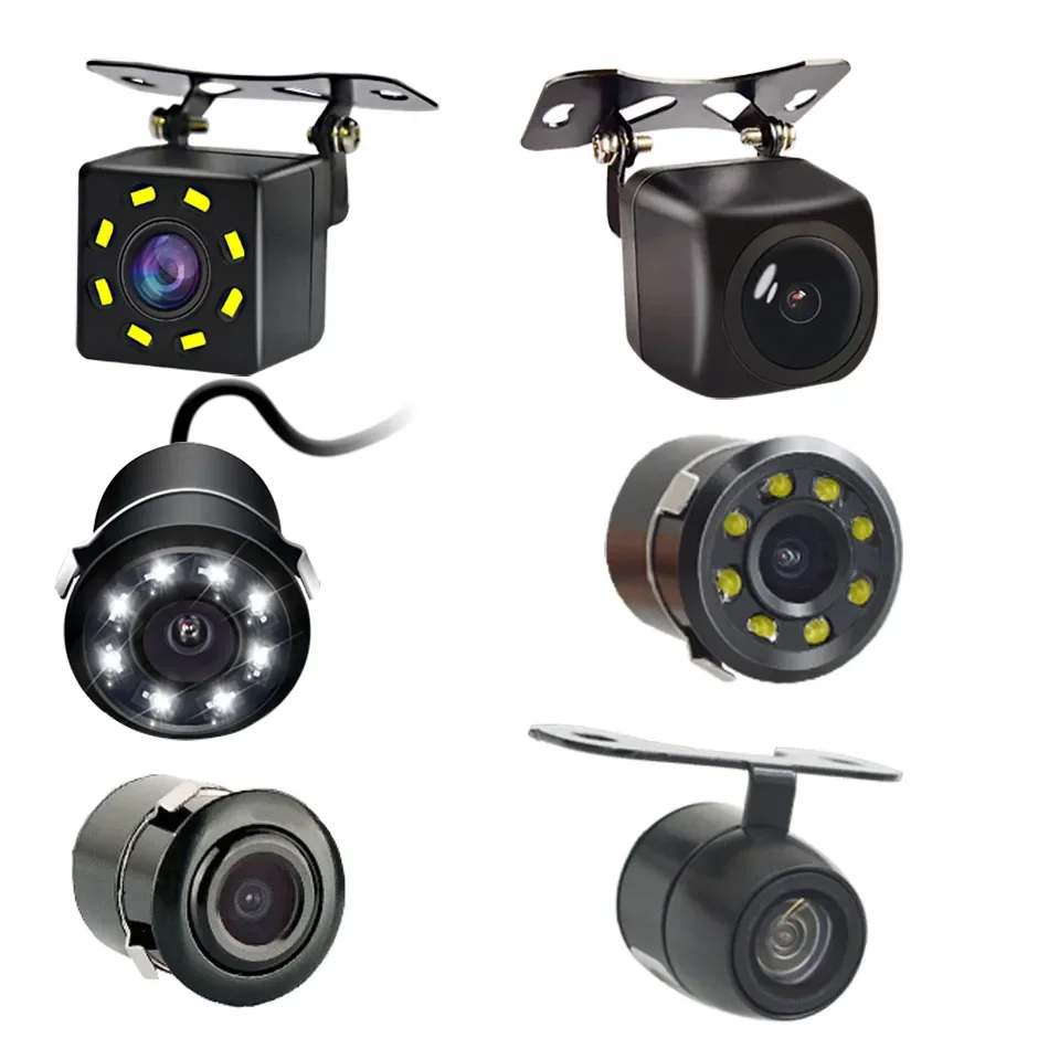 HD Hinten Backup Reverse Kamera HD Nachtsicht Weitwinkel Ansicht Parkplatz Auto Front Kamera Wasserdicht Auto Backup Monitor Farbe Ima Image