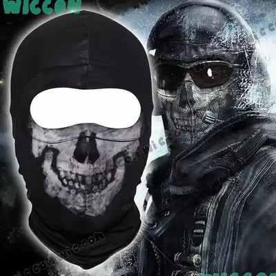 Call of Duty Keegan Cosplay Outfit Dekore Simon Ghost Riley Sergeant Maske Anonymous Sexy Accessoires Gruselige Maske Halloween Party Image
