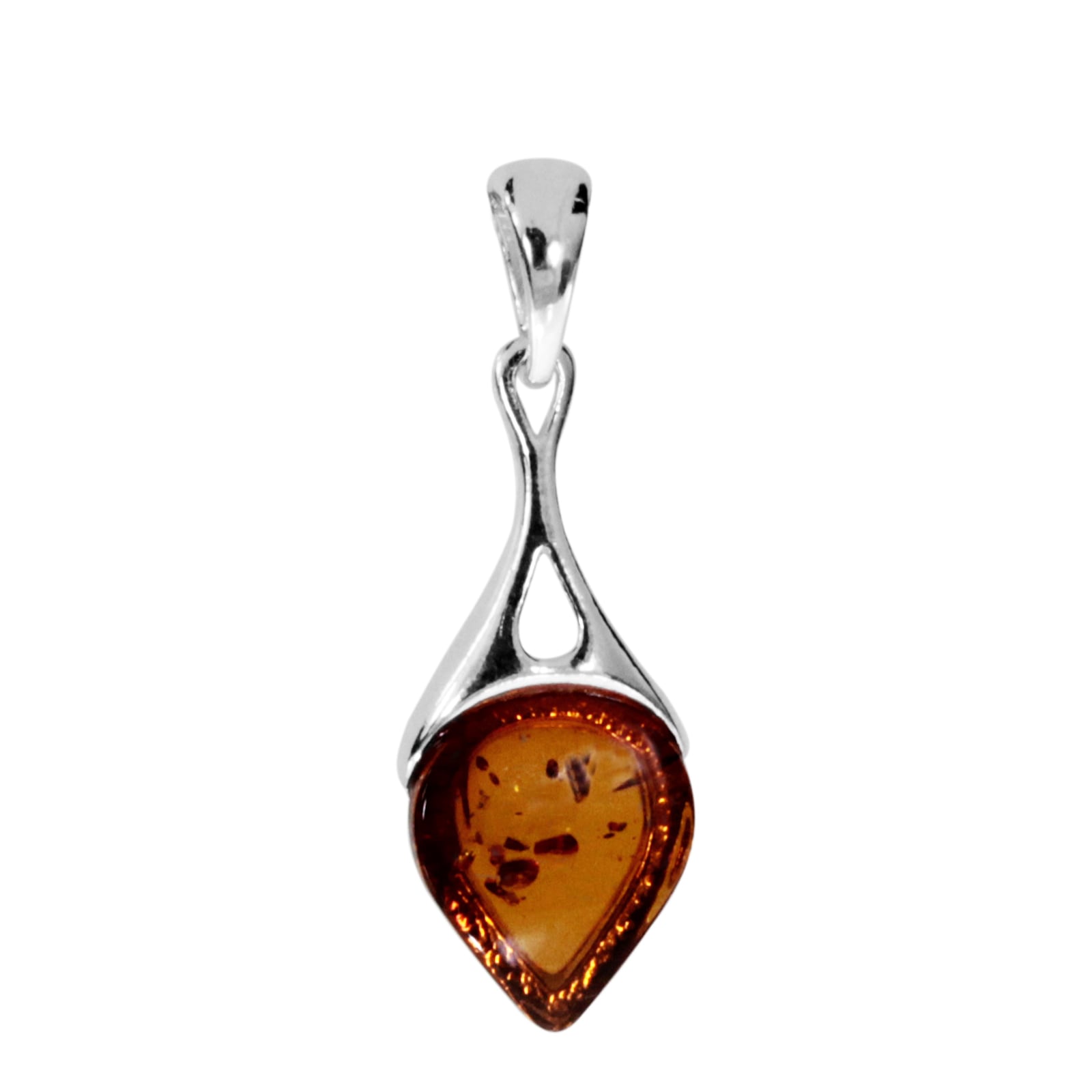 Kettenanhänger OSTSEE-SCHMUCK "Ostsee-Schmuck Anhänger Ditte Anhänger Ditte", weiß, Schmuckanhänger, Damen, 30x10mm, Silber 925 (Sterlingsilber), 1,4 g, Kettenanhänger