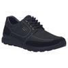 Schnürschuh JOSEF SEIBEL "Marley 51", Herren, Gr. 44, schwarz, Nubukleder, Veloursleder, casual, Schuhe, Sneaker, Komfortschuh mit Wechselfußbett