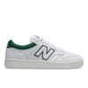 Sneaker NEW BALANCE "480", Gr. 47,5, weiß, timberwolf, Textil, sportlich, Schuhe