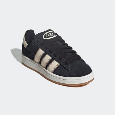 Sneaker ADIDAS ORIGINALS "CAMPUS 00S", Gr. 36, core schwarz, cream weiß, magic beige, Leder, sportlich, Schuhe Image