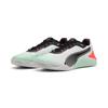 Trainingsschuh PUMA "Fuse 4.0 Sneakers Erwachsene", Gr. 40, weiß mint melt glowing rot schwarz ruby shimmer grün, Obermaterial: Textil, Synthetik; Futter: Textil; Innensohle: Textil; Laufsohle: Gummi, Schuhe